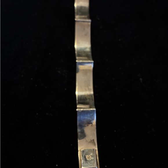 Vintage Mexico Sterling Silver Mayan/Aztec Panel Link Bracelet 7.5” - Picture 7 of 12